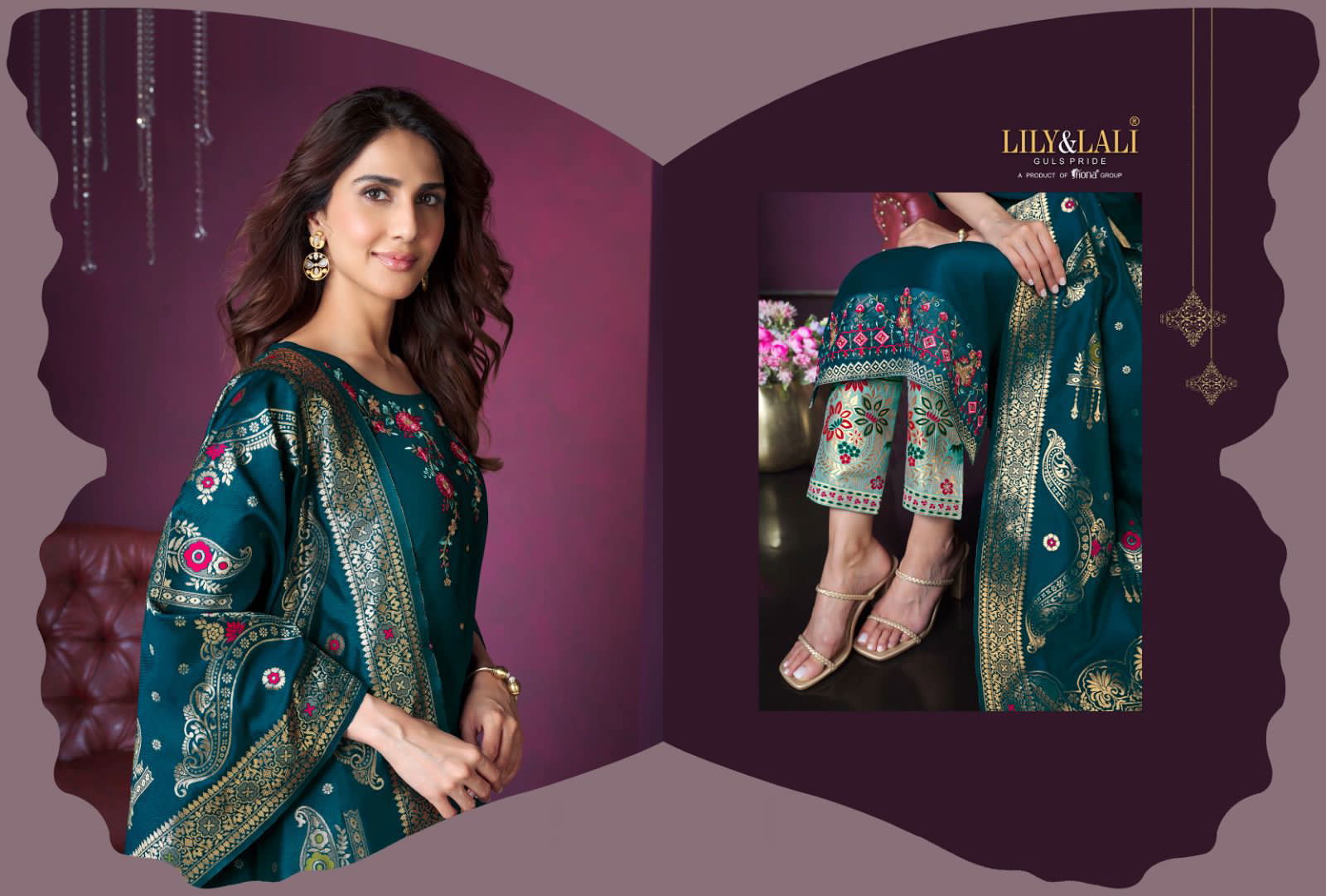 Meenakari Vol 3 By Lily Lali Readymade Suits Catalog